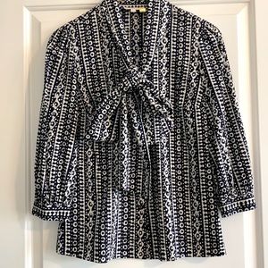 Tory Burch bow front top